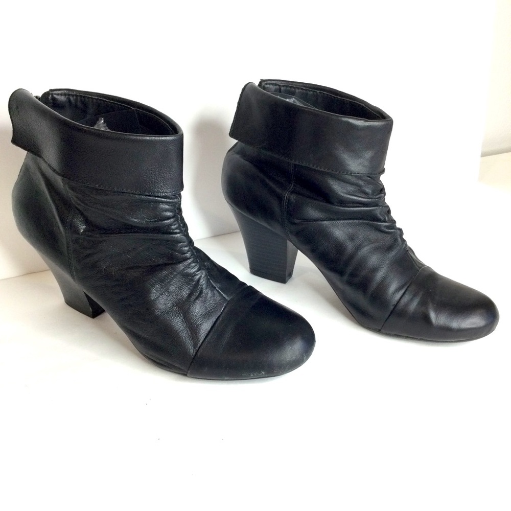 Leather Ankle Boots